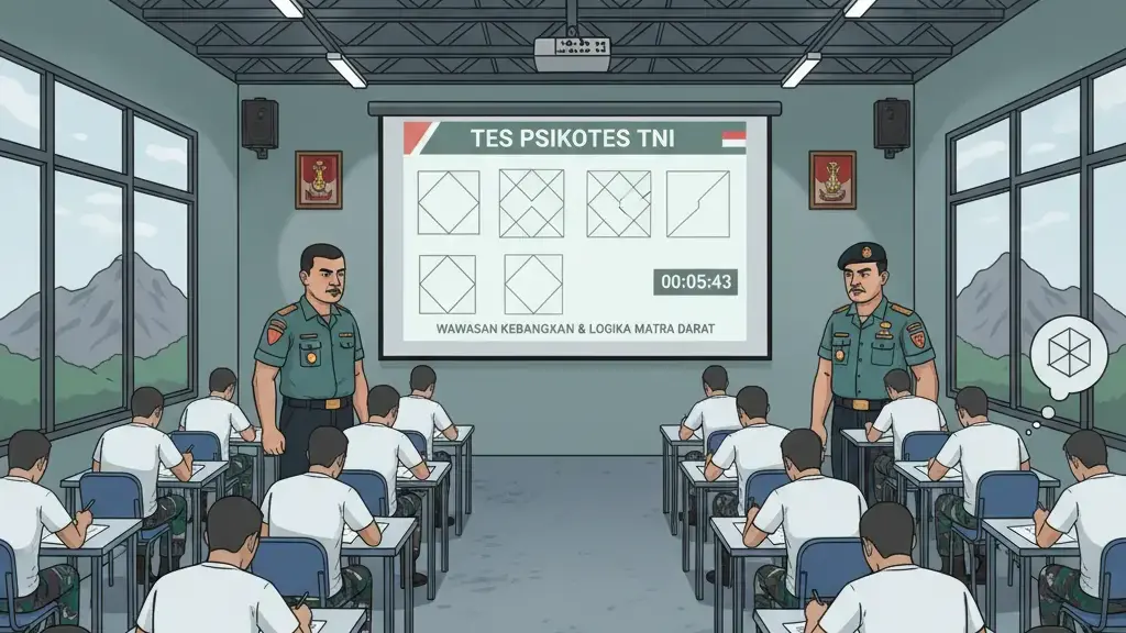 Tes Bintara TNI AD