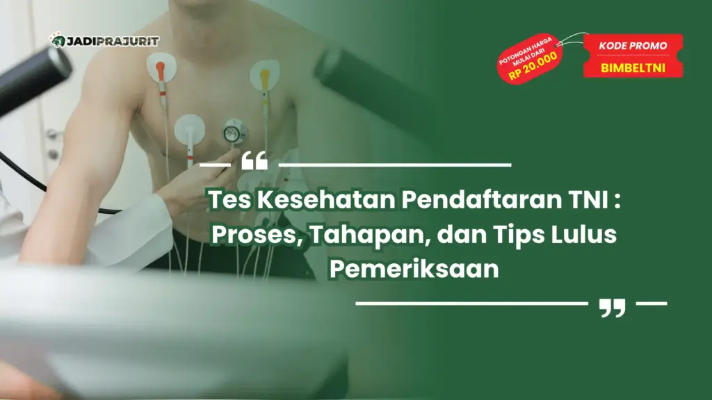 Tes Kesehatan Pendaftaran TNI