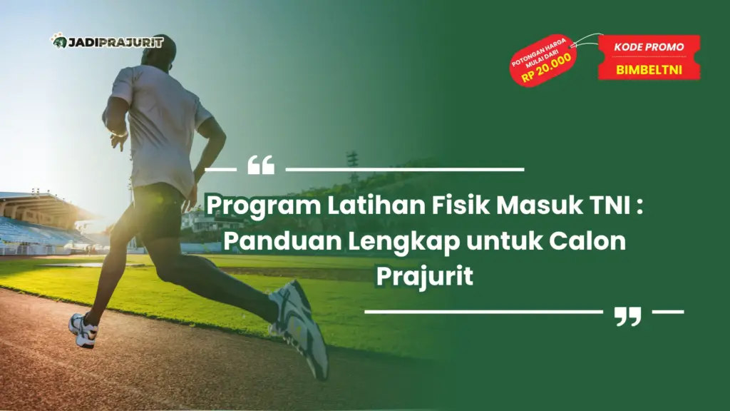 Program Latihan Fisik Masuk TNI