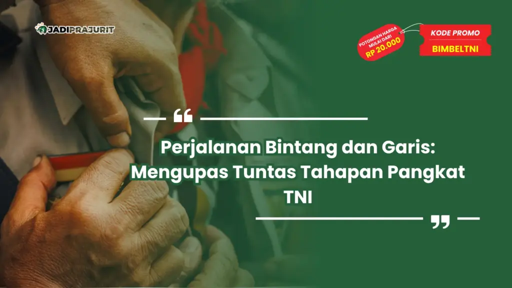 tahapan pangkat tni