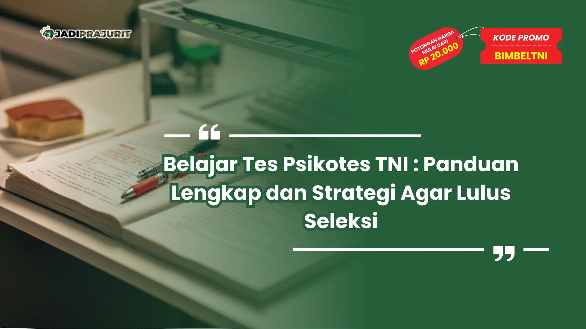 Belajar Tes Psikotes TNI