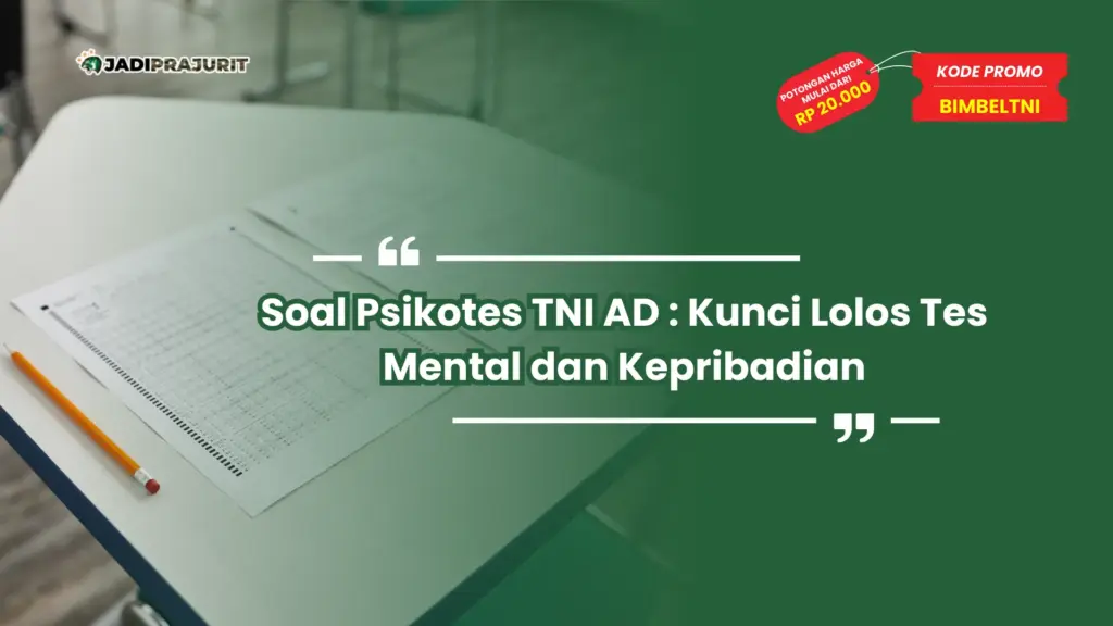 Soal Psikotes TNI AD