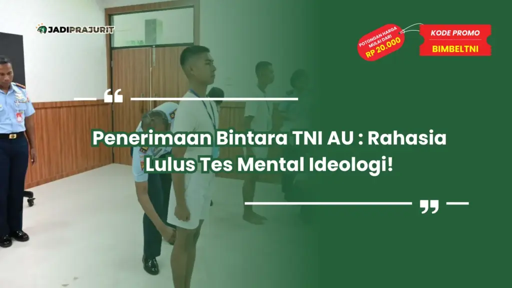 penerimaan bintara tni au