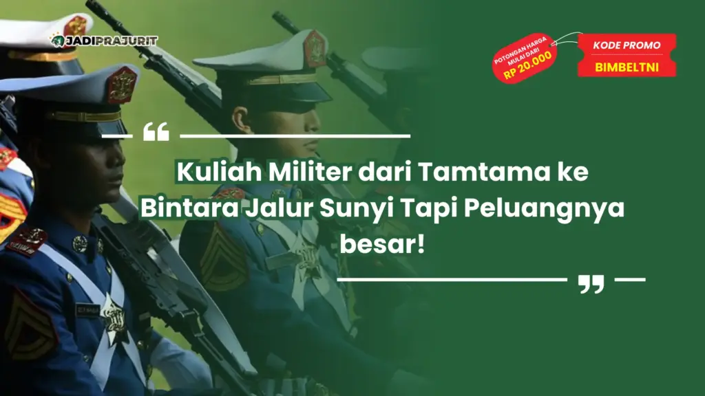 kuliah militer dari tamtama ke bintara