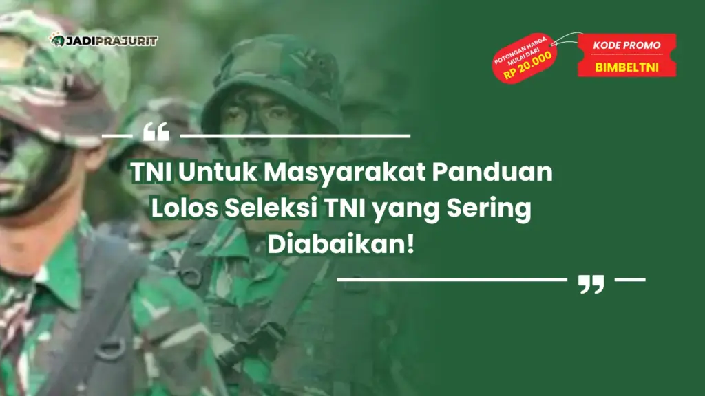 tni untuk masyarakat
