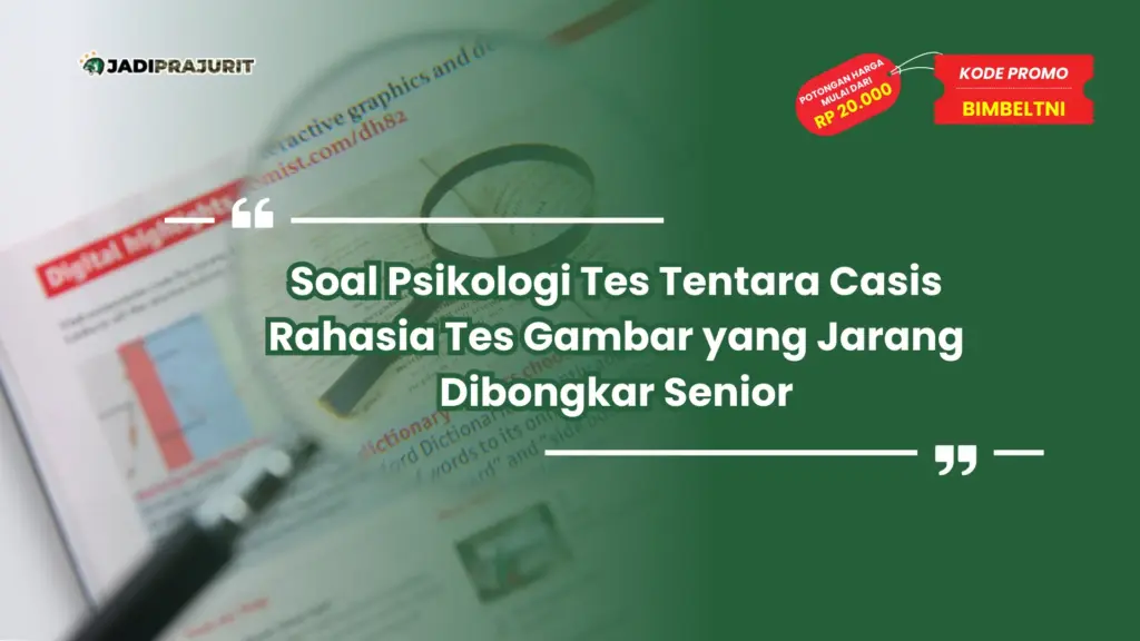 soal psikologi tes tentara casis
