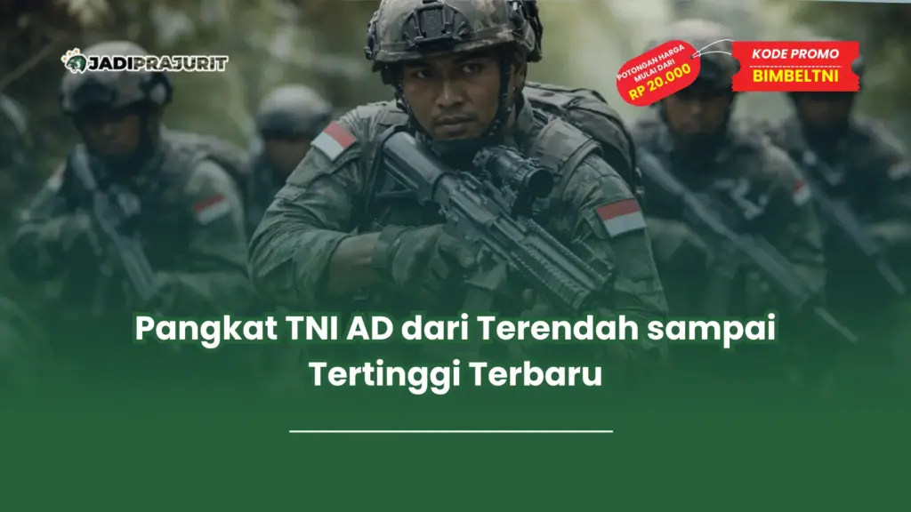Pangkat TNI AD dari terendah sampai tertinggi