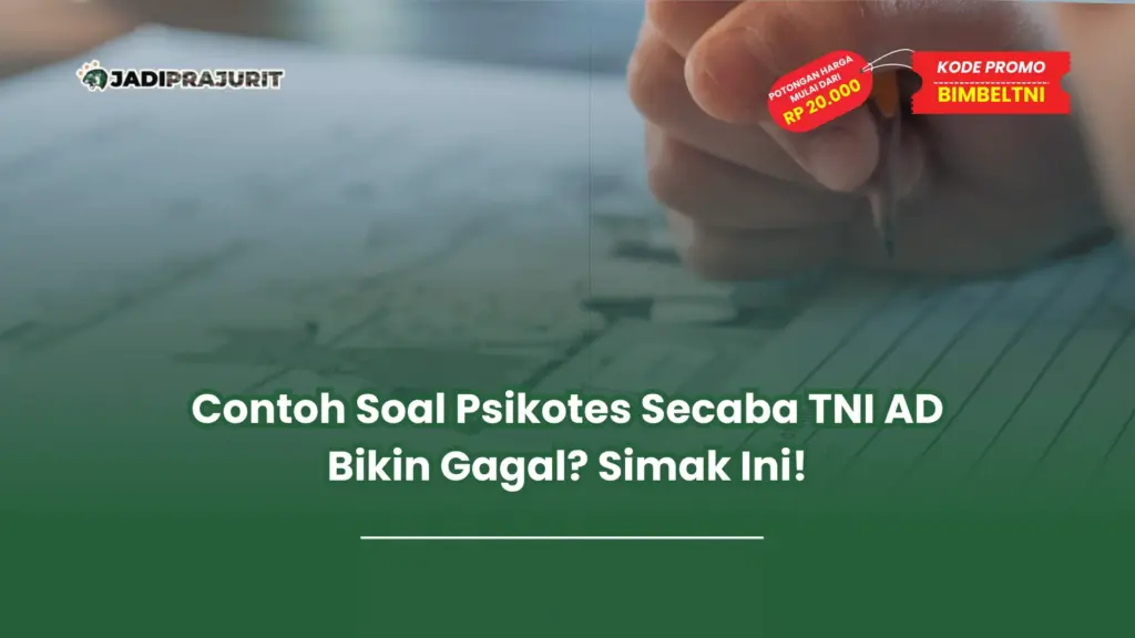 contoh soal psikotes secaba tni ad