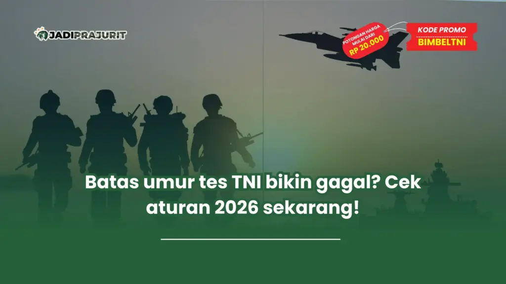 Batas umur tes tni
