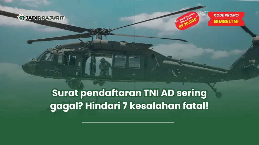 surat pendaftaran tni ad