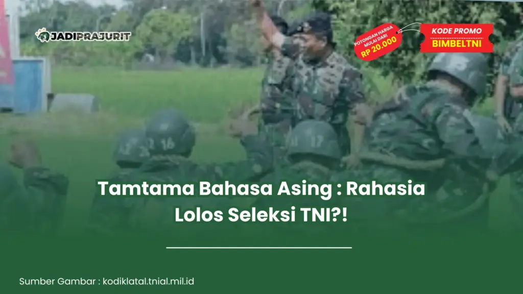 tamtama bahasa asing