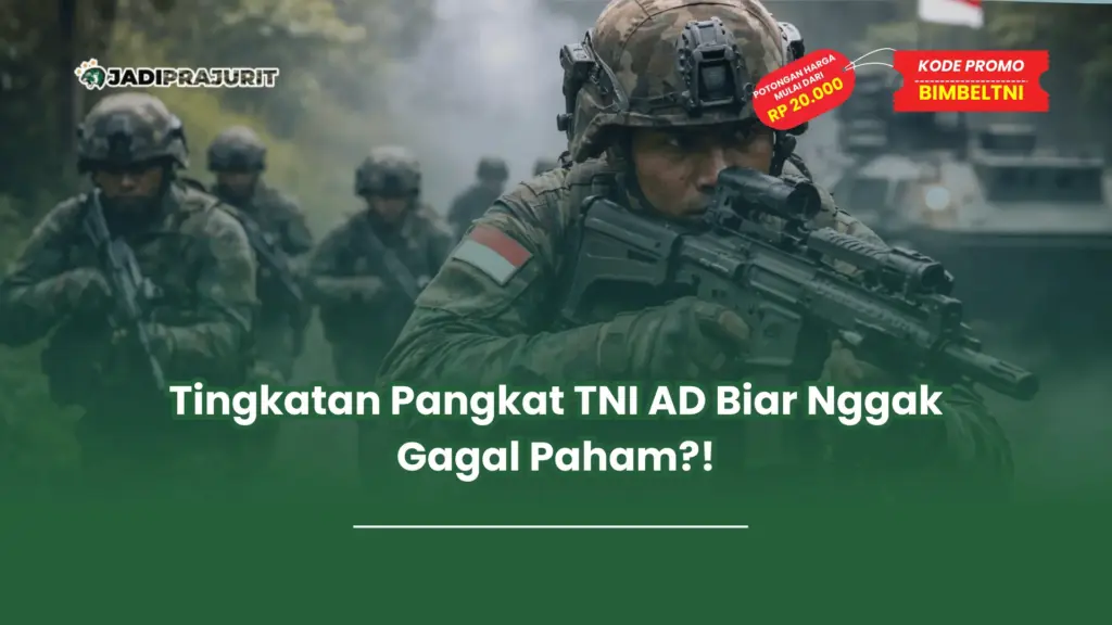 Tingkatan pangkat TNI AD