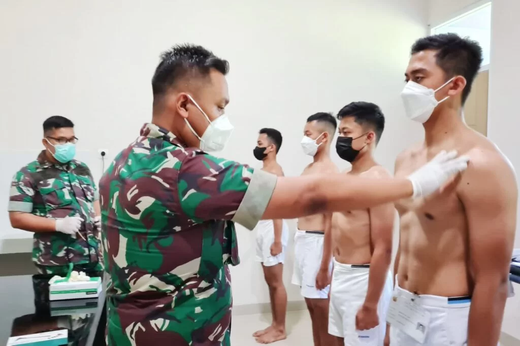 Tes kesehatan tni