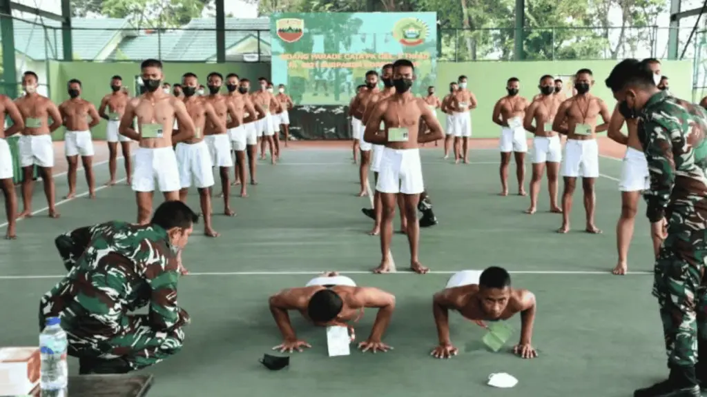 Tes parade TNI adalah