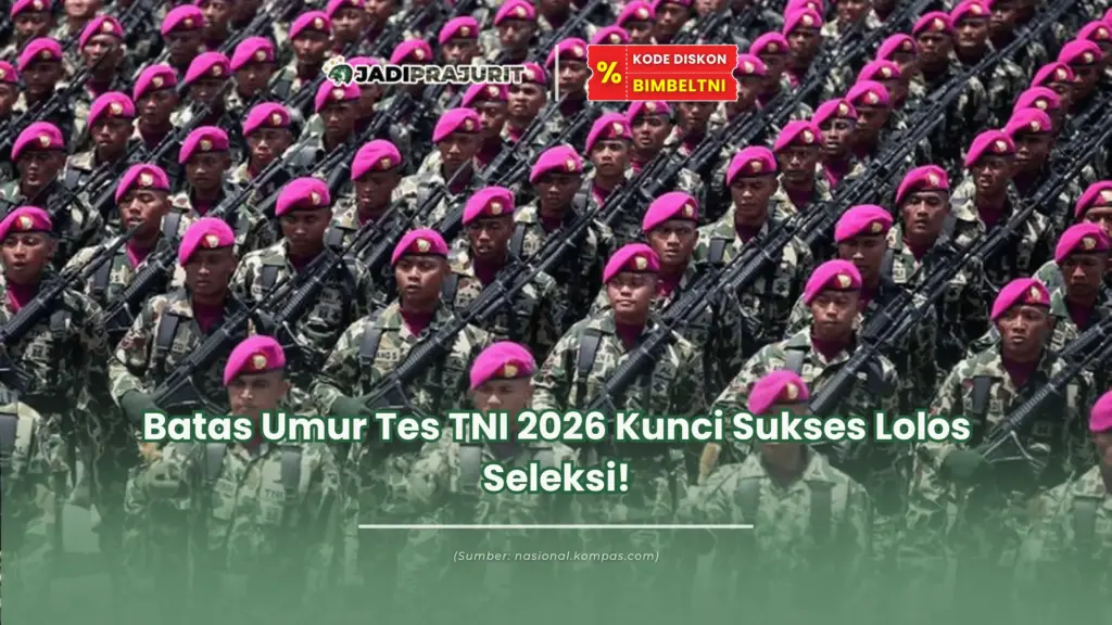 batas umur tes tni