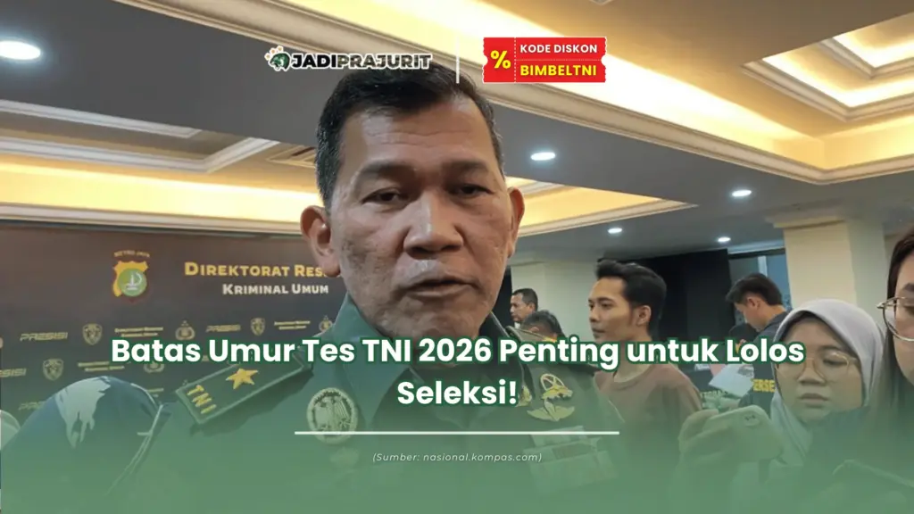 batas umur tes tni