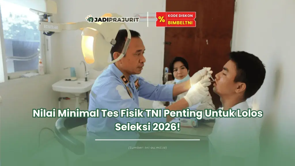 Nilai minimal tes fisik TNI