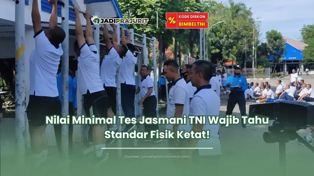 nilai minimal tes jasmani tni