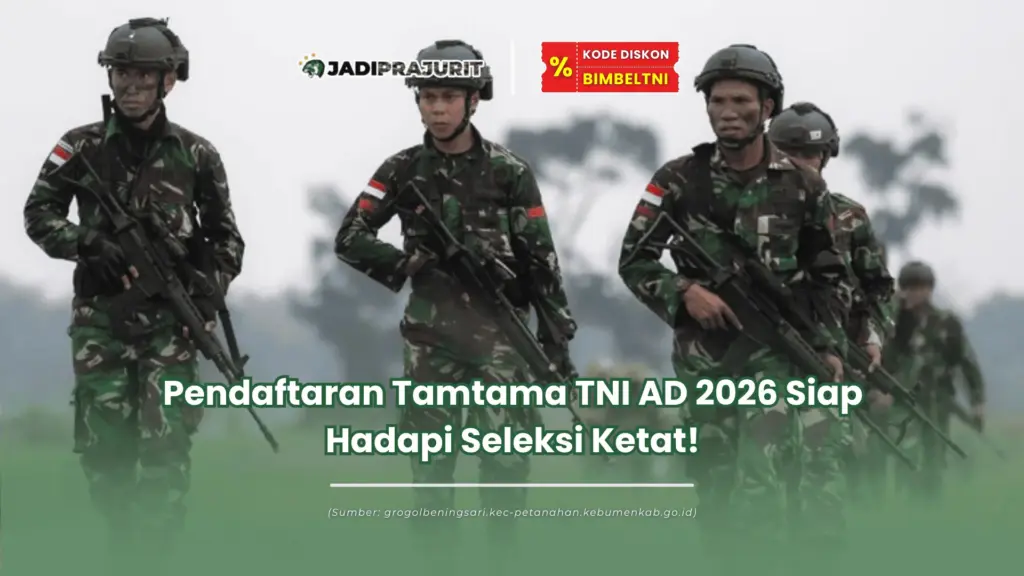 pendaftaran tamtama tni ad 2026