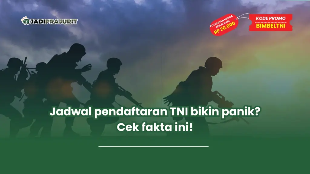 jadwal pendaftaran tni