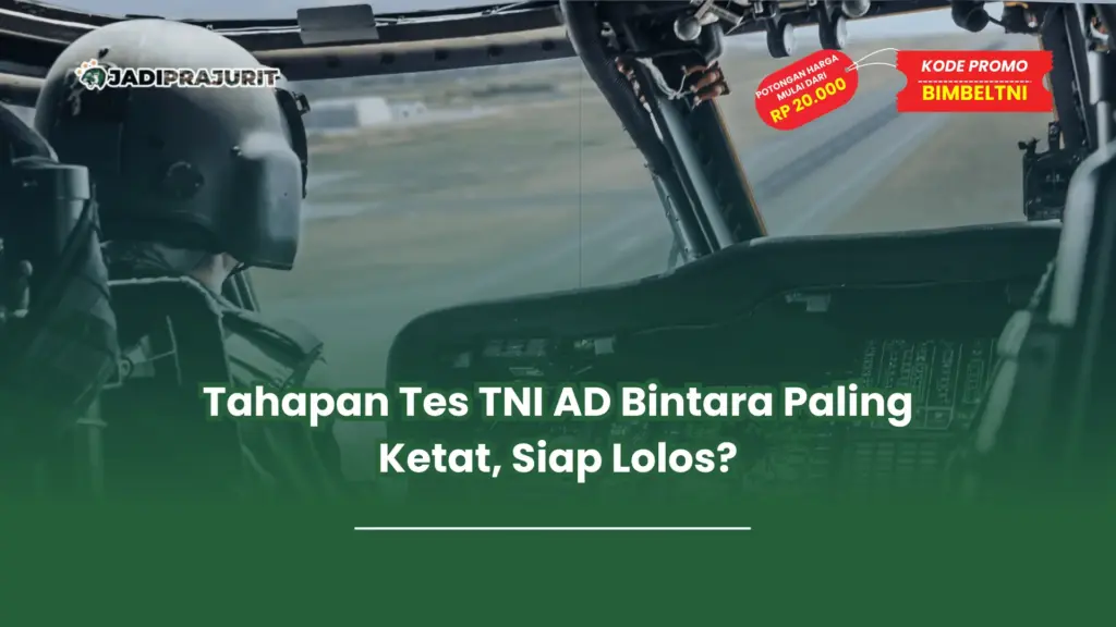 Tahapan tes TNI AD Bintara