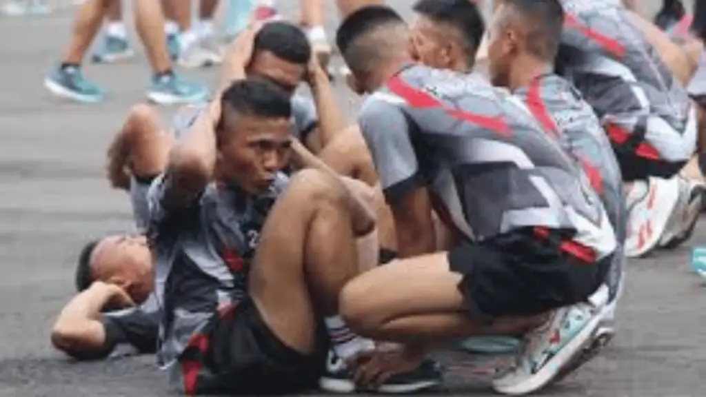 hitung nilai jasmani tni