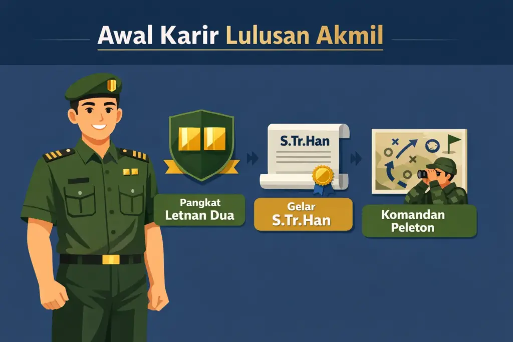 Karir lulusan Akmil