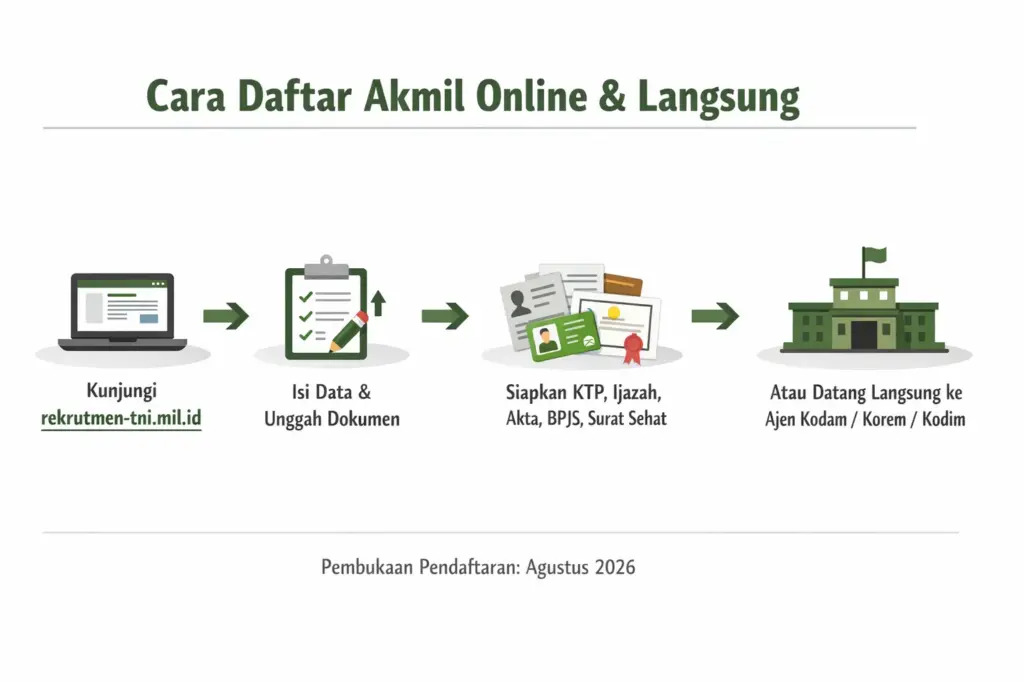 pendaftaran akmil