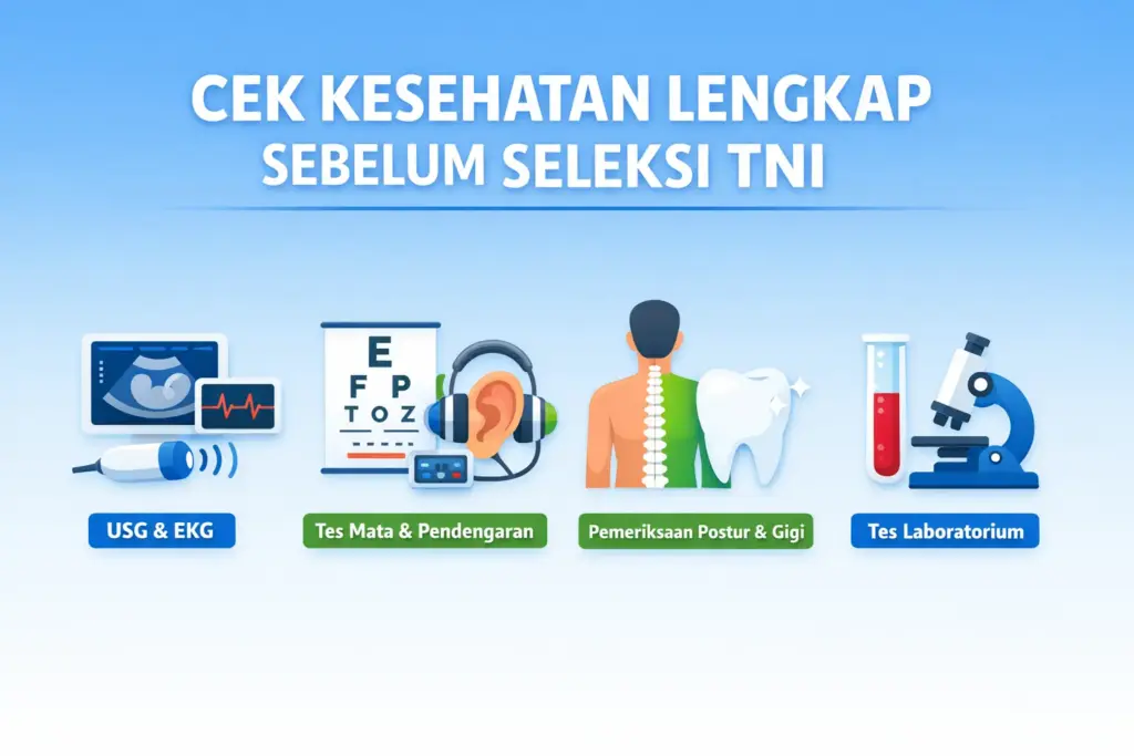 penyebab gagal tes kesehatan tni