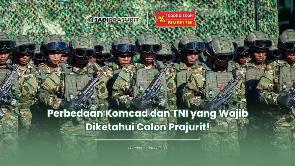 perbedaan komcad dan tni