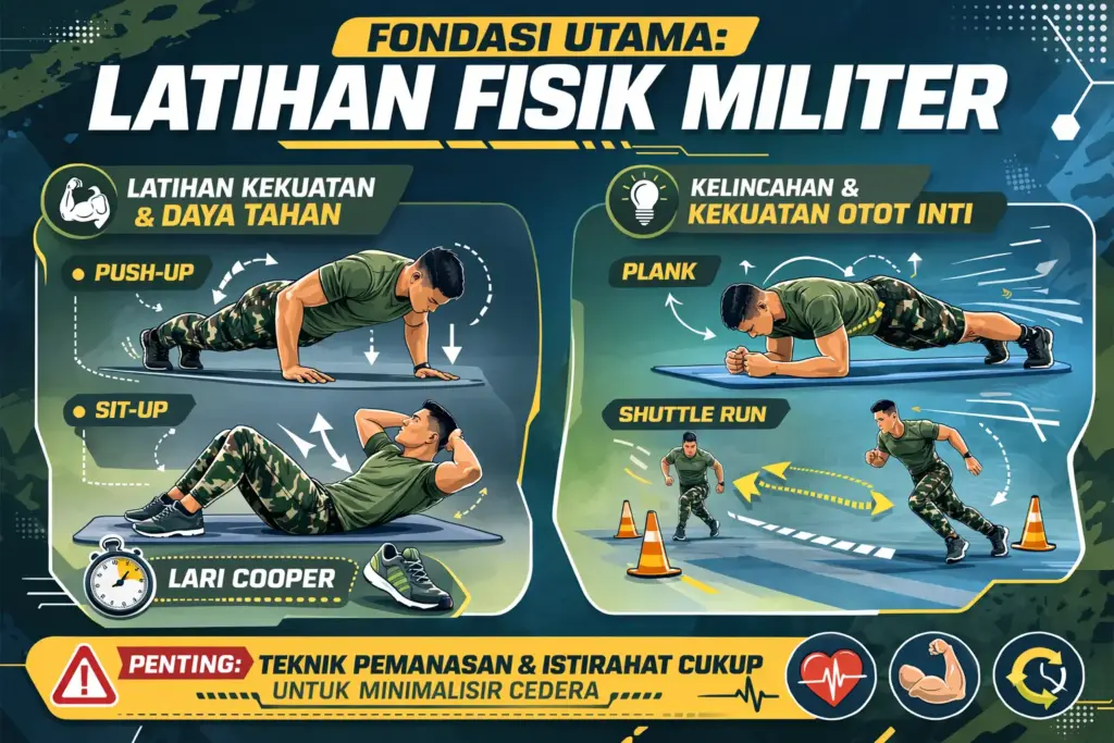 jenis jenis latihan militer