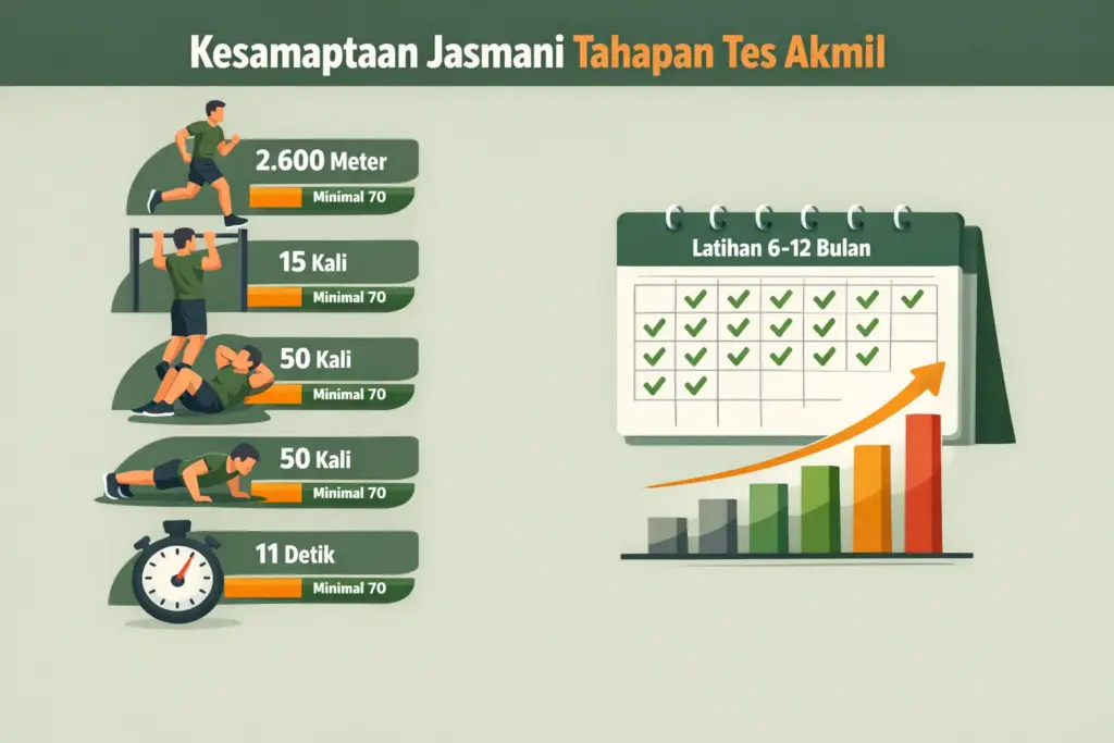 Tahapan tes Akmil