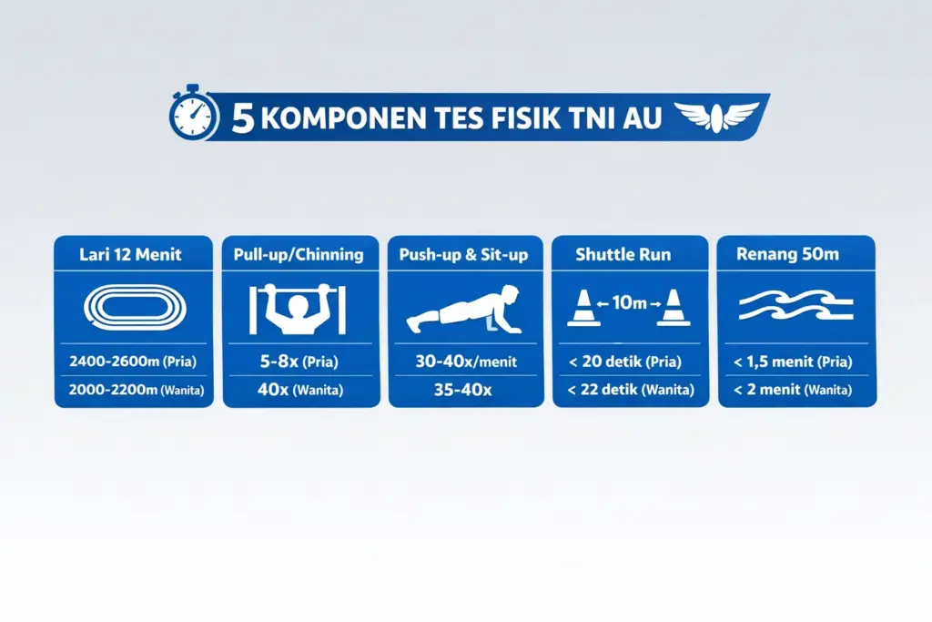 tes fisik tni au
