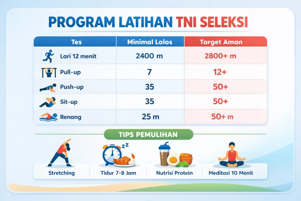 seleksi tni belajar apa