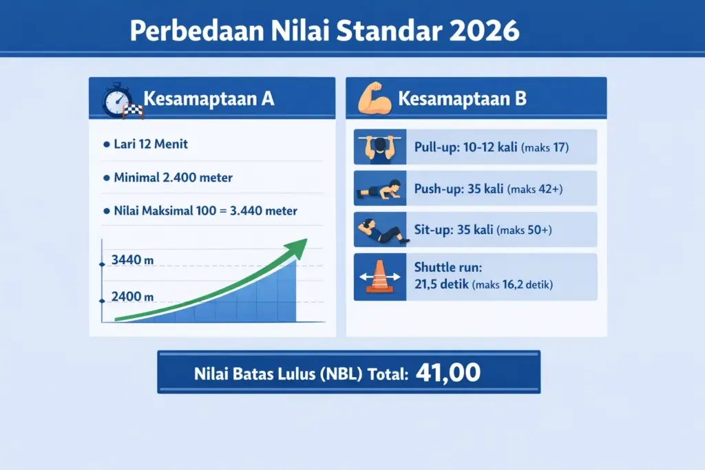 Perbedaan Kesamaptaan A dan B