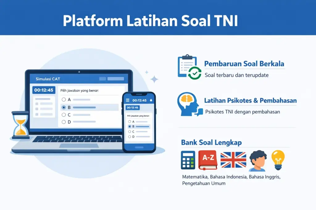 latihan soal tni dimana