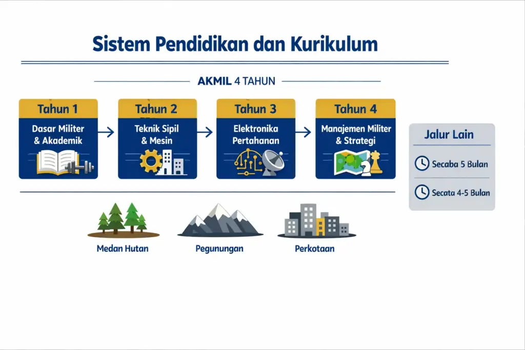 perbedaan akmil dan tni