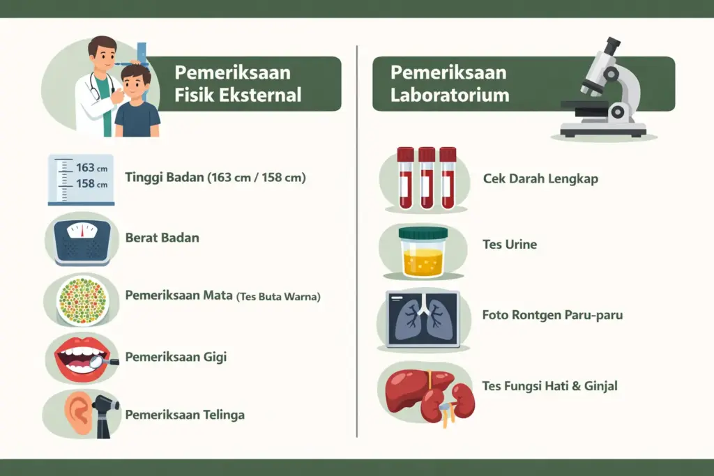 Tes Kesehatan TNI