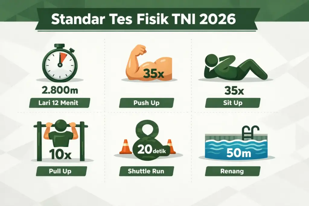 panduan tes fisik tni