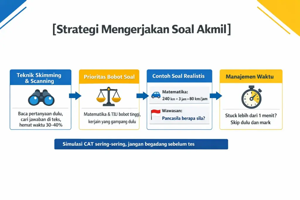 Contoh soal tes Akmil