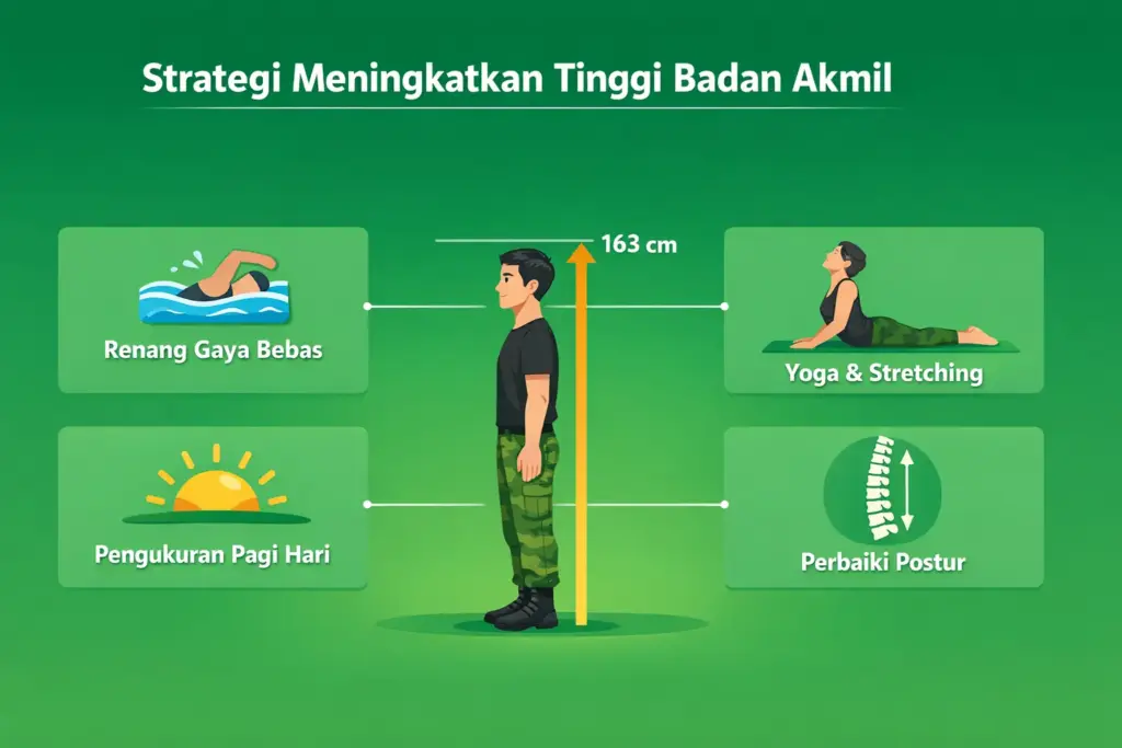 Syarat tinggi badan Akmil
