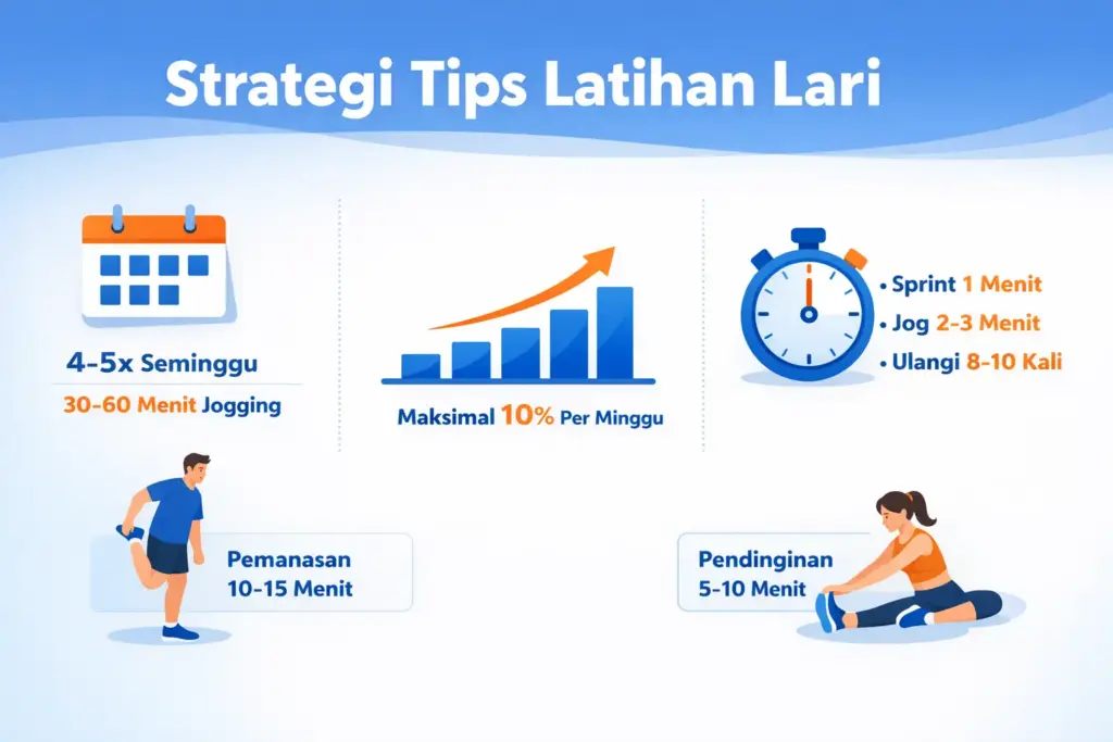 Tips Latihan Lari 12 Menit