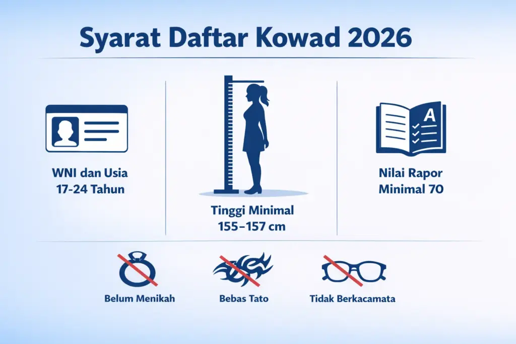 pendaftaran kowad 2026