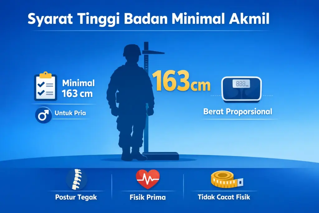 Syarat tinggi badan Akmil