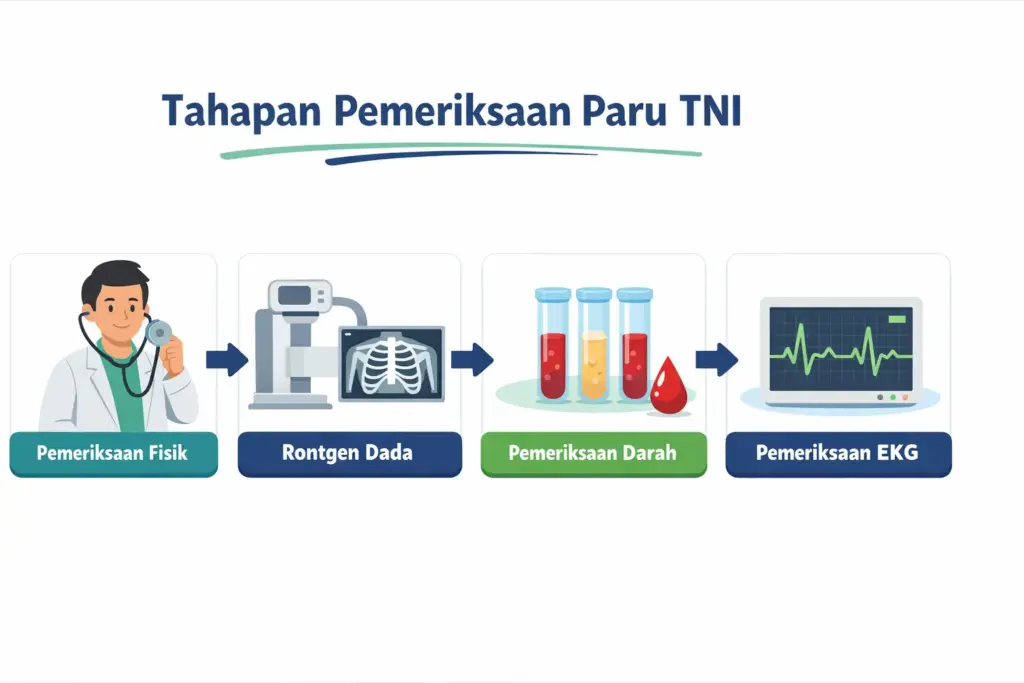tes kesehatan paru paru tni