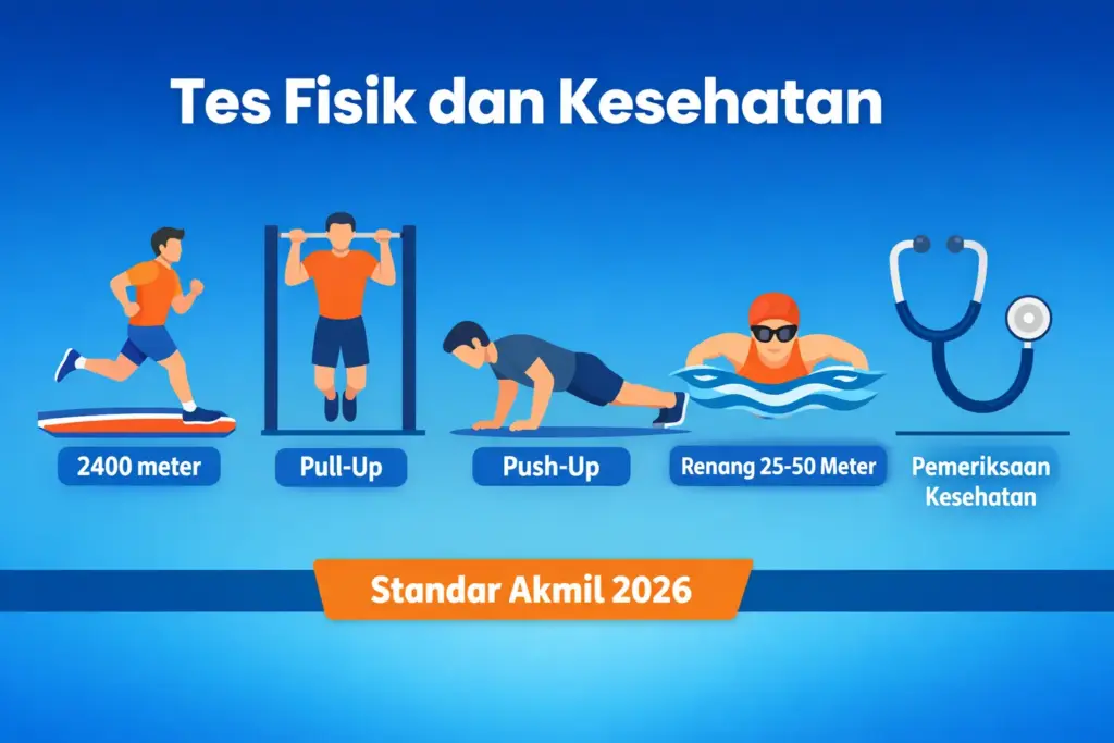 Tahapan tes Akmil