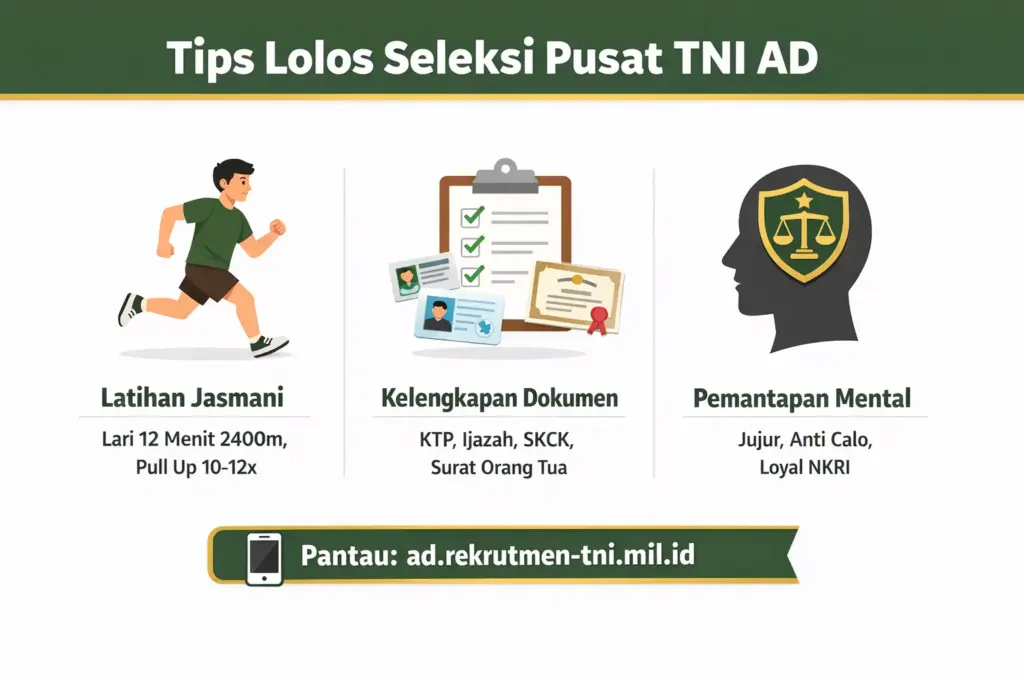 seleksi pusat tni ad 2026
