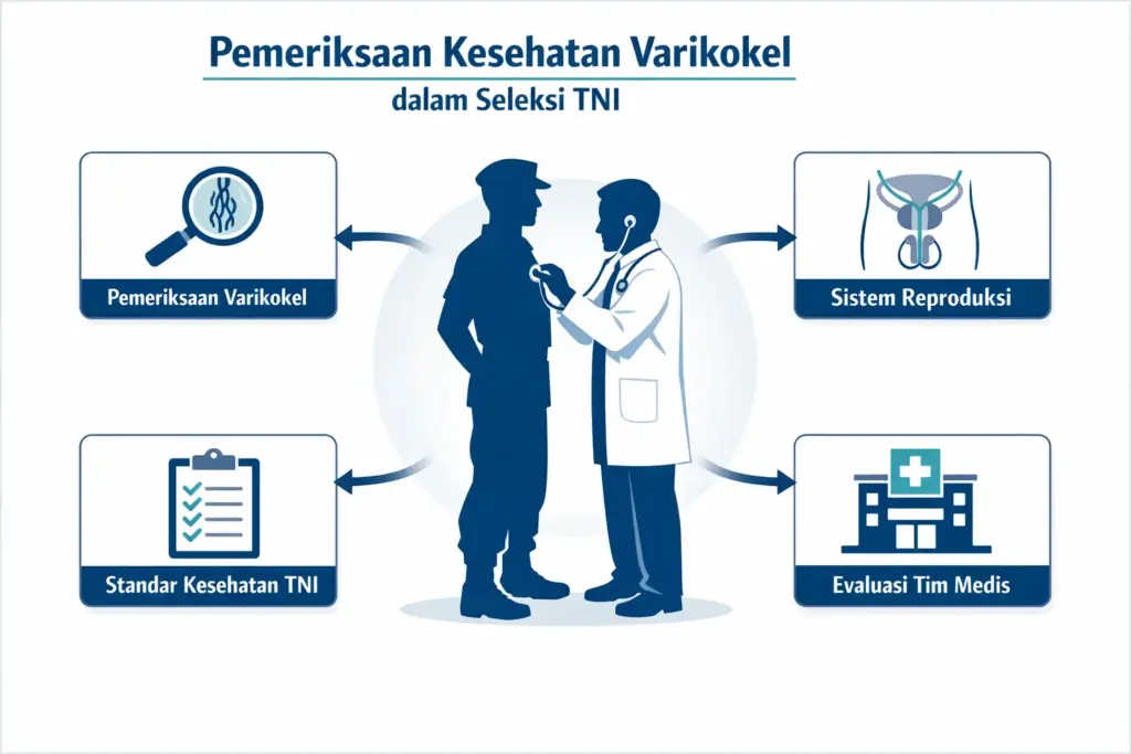 apakah setelah operasi varikokel bisa lolos seleksi tni