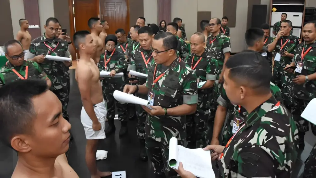 tes pusat tni apa saja