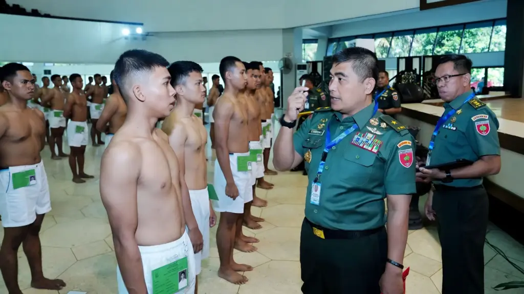 tes pusat tni apa saja